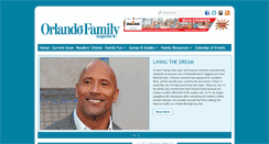 Desktop Screenshot of orlandofamilymagazine.com